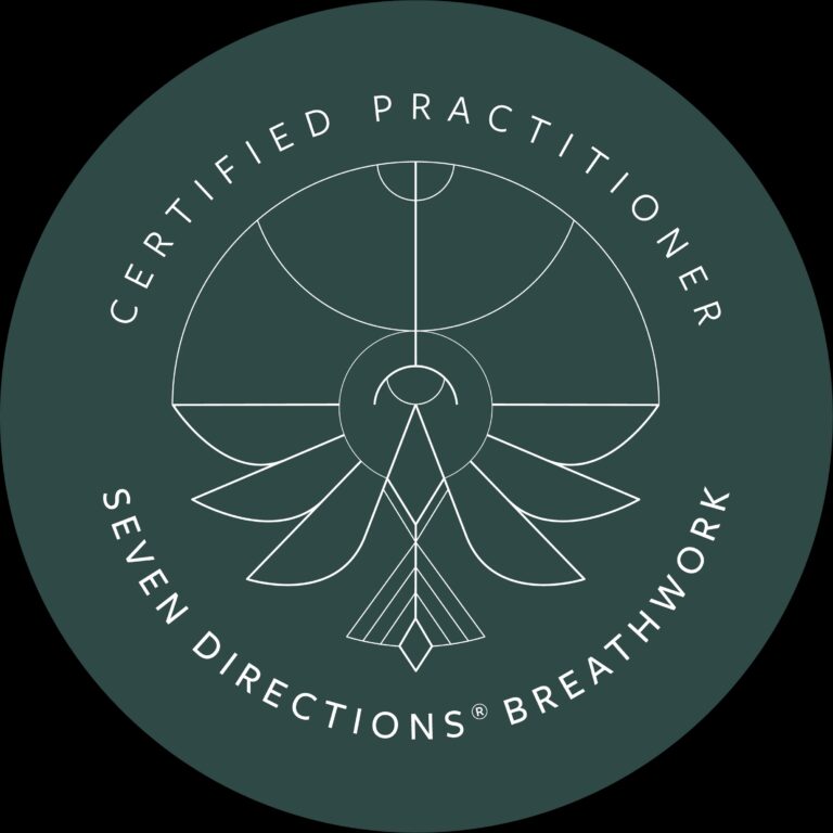 Logo 7D cert.practitioner cicular green white 768x768