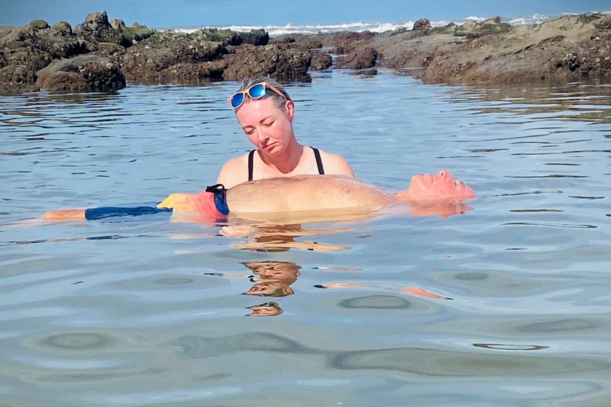 Tide Pool Breathing Session, Nosara, Costa Rica