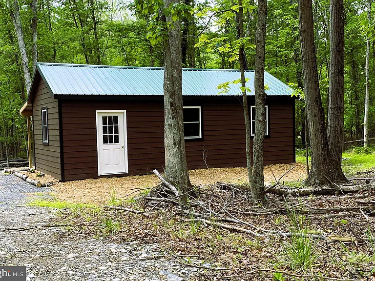 cabin front door
